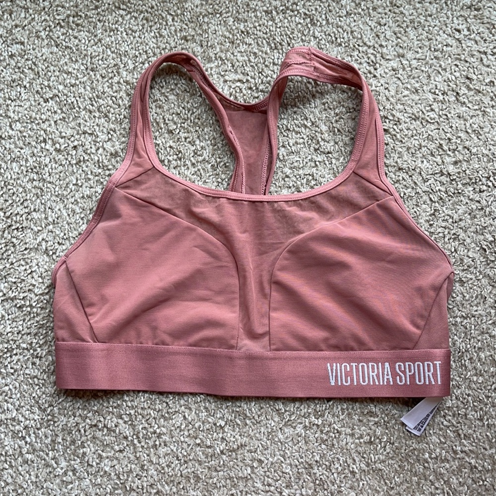 Victoria’s Secret medium sports bra with mesh back